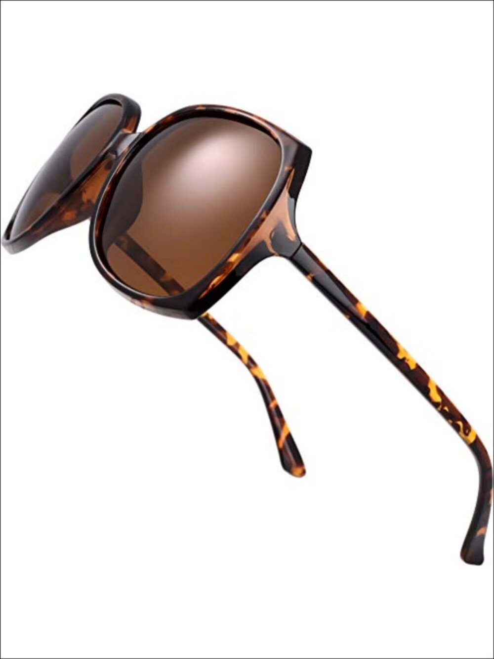 Jackie O Cat Eye Butterfly Polarized Sunglasses UV Protection Full Frame